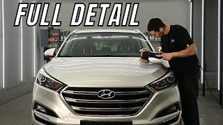 Interior & Exterior Detailing This Hyundai - Car Detailing