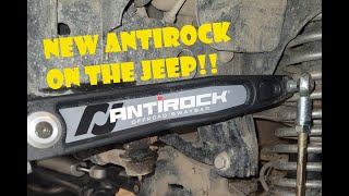 BEST SWAY BAR EVER!! Jeep JK Anti rock Sway bar install and comparison