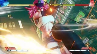 STREET FIGHTER V Poison combo #3