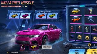 Unleashed Muscle New Car Spin - Full of Glitches - PUBG Mobile