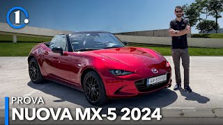 Mazda MX-5 2024: ora è più DIVERTENTE! Ecco PERCHÉ (PROVA su STRADA)