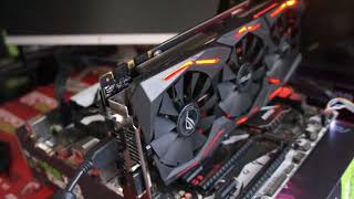 Посылка с computerunivers. ASUS GeForce ROG STRIX GTX 1070 Ti. Тест в майнинге