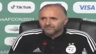 Jamel Belmadi en colère après une question très déplacée d'un journaliste... regardez !