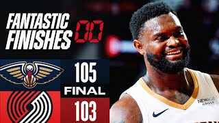 Final 4:13 WILD ENDING Pelicans vs Trail Blazers 👀 | October 25, 2024