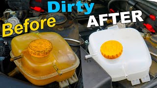 How To Clean & Restore Coolant Tank - PERMANENTLY