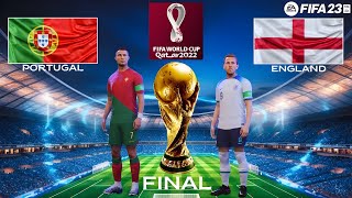 FIFA23 - Portugal vs England | Full Match l WORLD CUP Championship Final | PC™ Gameplay [60]