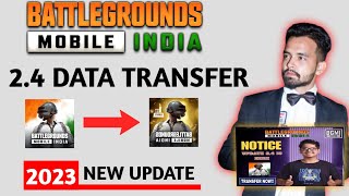 BGMI 2.4 Relaunch Update | Data Transfer Now | Battleground Mobile India Update