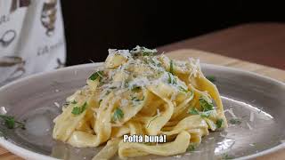 Paste făcute în casă | Fettuccine Alfredo