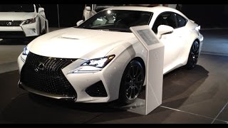 2015 Lexus RC F Brief Exterior & Interior Walkaround