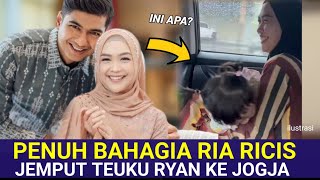 PENUH BAHAGIA AKHIRNYA RIA RICIS JEMPUT TEUKU RIYAN DI JOGJA BERSAMA ANAK TERCINTA,