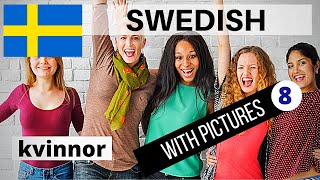 Learn Swedish for beginners and advanced | Learn with pictures#8