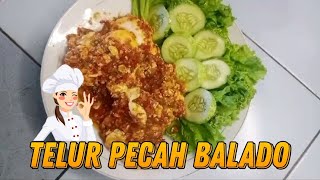 TELUR PECAH BALADO BIKIN BOROS NASI