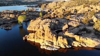 Watson Lake, Arizona Sunrise Flight