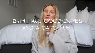 Happy Monday | B&M Haul | UGG dupe and chatty vlog. (Discount code included)