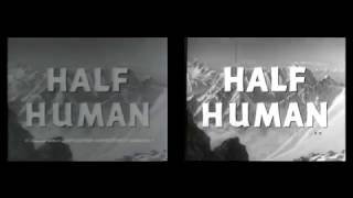 Minor "Half Human" title difference