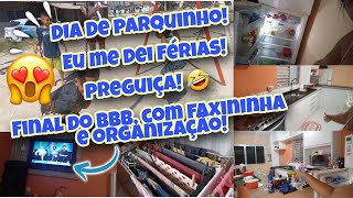 Parque com as crianças| A mãe tá de férias |Final do Bbb+ Organização na cozinha e na geladeira!