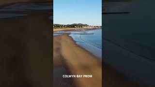 Colwyn Bay Prom #northwales #visitwales #drone #wales #beach #colwynbay #shorts #short