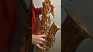 Grade 5 sax Keel row solo week 3 #altosaxsolo #music #jazz