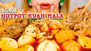 #223 Request ASMR HOTPOT KUAH MALA PEDAS DAGING US BEEF SLICE CAMPUR JAMUR ENOKI | ASMR Indonesia