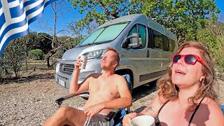 Van living gets easier the longer you do it // Vanlife Greece vlog