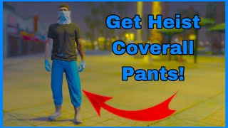 How To Get Heist Coverall Pants In Any Color In GTA 5! Solo & Easy!