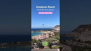 TODAY in GRAN CANARIA 🏖️ Amadores Beach October 20th 2024 Puerto Rico