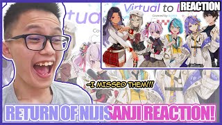 Virtual to LIVE 【ILUNA VERSION】 Reaction - NIJISANJI REACTION RETURN!!