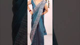 Border wali jimmy choo saree pahne aise|day20/365 #sareedrapings #fashion