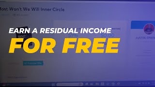 Earn A Residual Income For FREE | Make Money Online