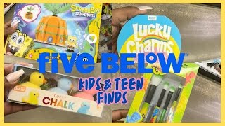 FIVE BELOW FINDS | KIDS & TEEN EDITION | GO SHOPPING WITH ME