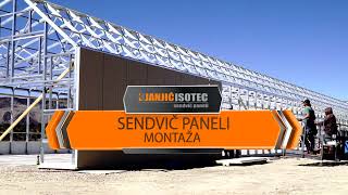 montaza sendvic panela