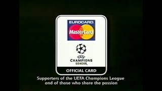 UEFA Champions League 2000 Interval - MasterCard UK