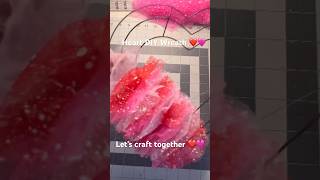 Valentines Day/ Heart Wreath/ Dollar Tree Heart Wreath/ Wreath Making Ideas/Valentines Day Heart DIY