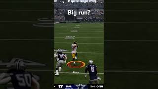 Huge run by Harris can I score? #like #xboxseriesx #madden25 #tiktok #subscribemychannel 👍📱