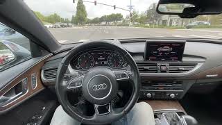 2015 Audi A7 TDI Prestige Driving Video 2