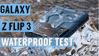 How'd the Cheapest Foldable Phone be Like Underwater? | Galaxy Z Flip 3 Hands on#shorts