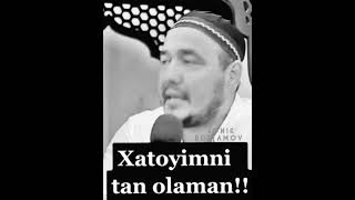 Xatoyimni tan olaman.