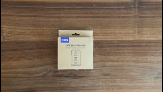 NZXT Internal USB Hub Unboxing