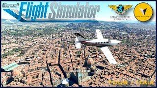 Microsoft Flight Simulator 2020  | World Tour: ITALY Part 3 [ENG/ITA]