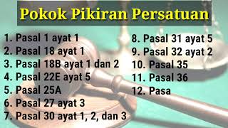 PEMBUKAAN UUD NEGARA REPUBLIK INDONESIA TAHUN 1945 PPKN KELAS IX