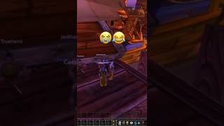 WoW Classic Hardcore Death Run | He fell off the boat 🤣 #worldofwarcraft #wow #wowclassic #lmao