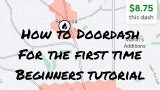 How to do Doordash for the first time beginners - Drive on Mama food delivery ride along