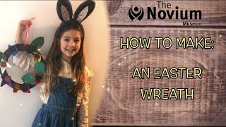 Easter Crafts with The Novium Museum 🐣  Make an Easter Wreath! #Easter #Craft