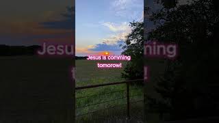 Live today like Jesus is coming tomorrow #shorts #jesus #faith #god #christian #biblestudy #fyp