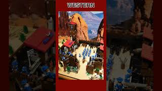 ALL (MOC) Western Lego Sets in Diorama - 1997- 2002