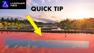 Luminar Neo Quick Tip: Perfectly Straight Brush Mask Lines