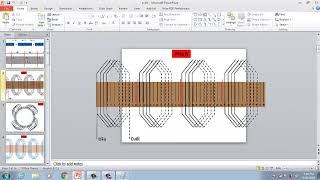 VẼ SƠ ĐỒ QUẤN DÂY MÁY ĐIỆN BẰNG PHẦN MỀM POWERPOINT