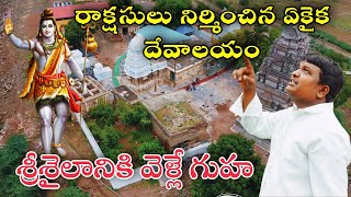 Sri Tripuranthakeswara swamy  రాక్షసులు నిర్మించిన ఏకైక దేవాలయం , శ్రీశైలానికి వెళ్లే చీకటి గుహ దారి