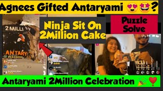 antaryami 2 million subscribers celebration | Antaryami Insta live | Agnees Gift Antaryami | pubgM