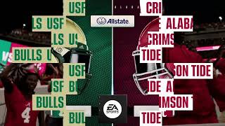 (Delayed) College Football 25 Alabama vs South Florida 2024 Gameplay PS5